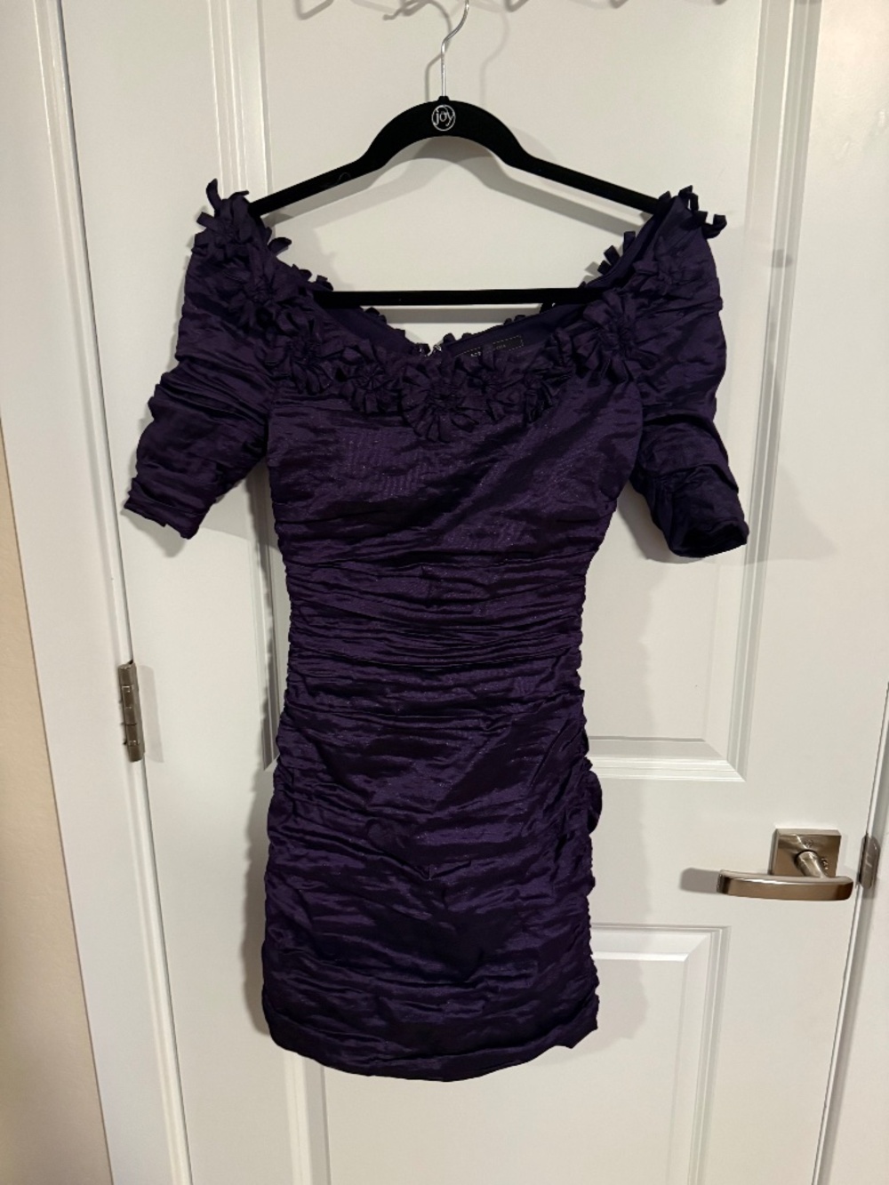 Womens purple BCBG Maxazria dress size 6